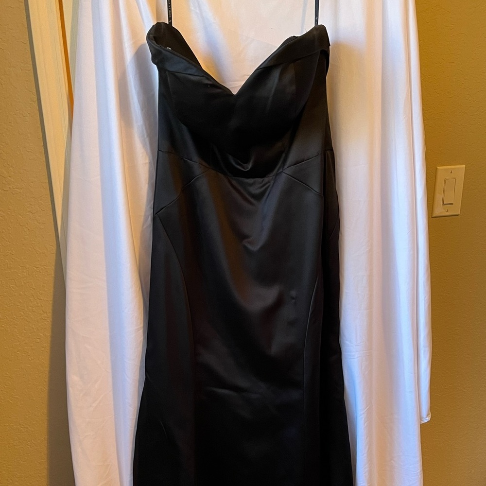 Black evening gown
